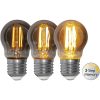 LED-pære E27 G45 Soft Glow Smoke 3-trins hukommelse STAR TRADING – miniature 1