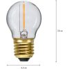 LED-pære E27 G45 Soft Glow Star Trading – miniature 4