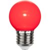 LED-pære E27 G45 Udendørsbelysning Rød Star Trading – miniature 5