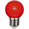 LED-pære E27 G45 Udendørsbelysning Rød Star Trading – miniature 4