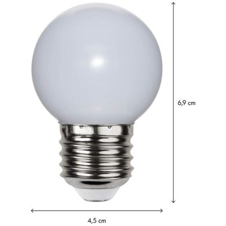 LED-pære E27 G45 Udendørsbelysning Star Trading – billede 5