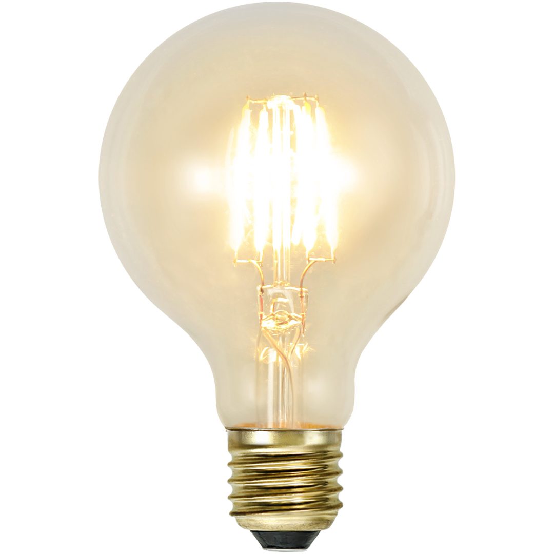 LED-pære E27 G80 Soft Glow Star Trading – billede 2