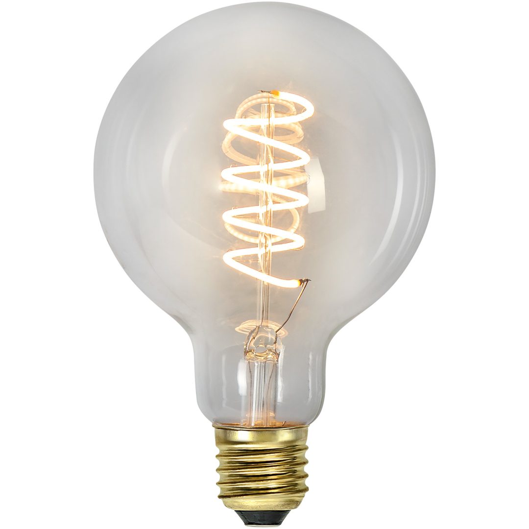 LED-pære E27 G95 Decoled Spiral Klar 3-trins hukommelse Star Trading – billede 2