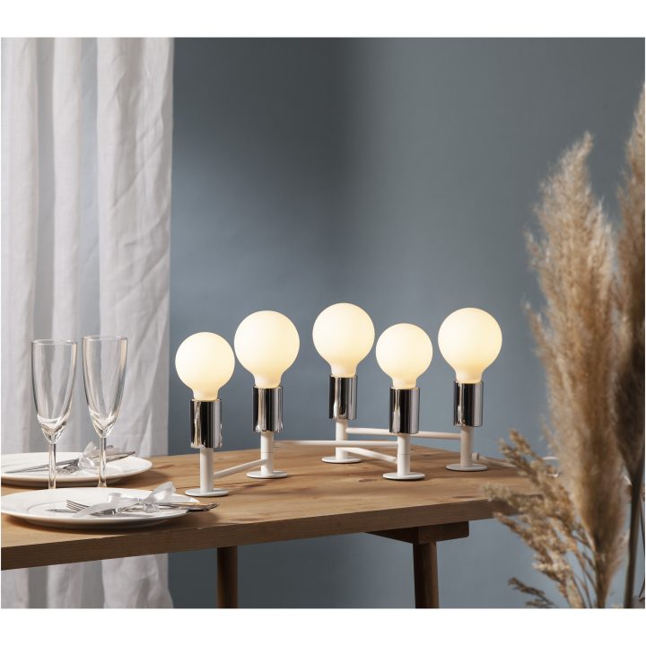 LED-pære E27 G95 Opaque Double Coating Hvid Star Trading – billede 15