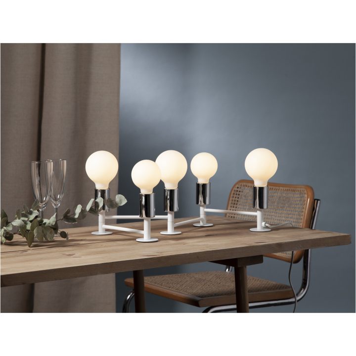LED-pære E27 G95 Opaque Double Coating Hvid Star Trading – billede 8