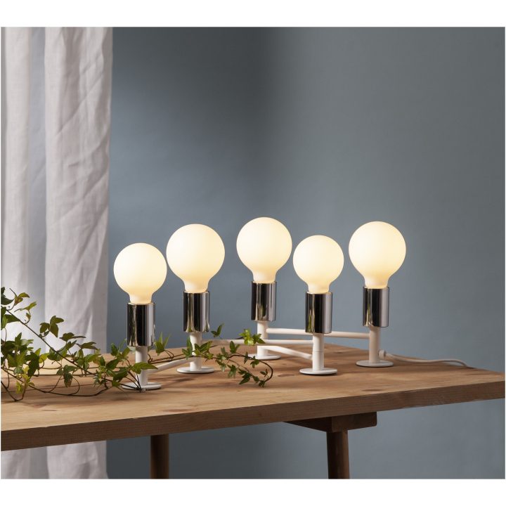 LED-pære E27 G95 Opaque Double Coating Hvid Star Trading – billede 6