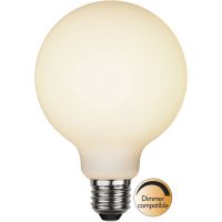 LED-pære E27 G95 Opaque Double Coating Hvid Star Trading
