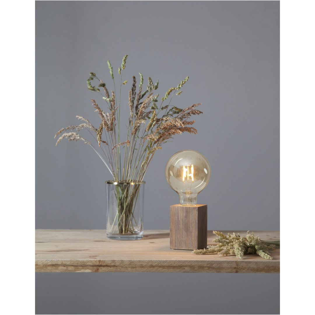 LED-pære E27 G95 Plain Amber STAR TRADING – billede 2