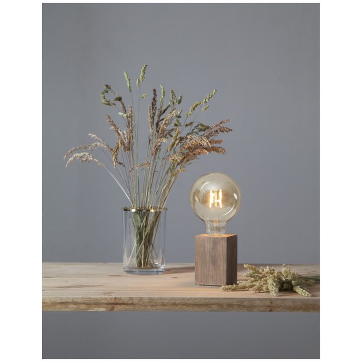 LED-pære E27 G95 Plain Amber STAR TRADING – billede 2