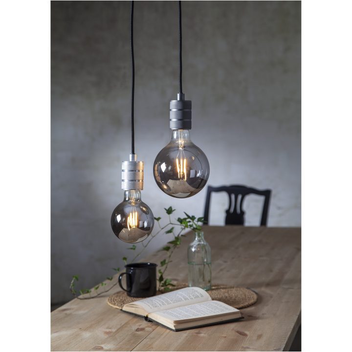 LED-pære E27 G95 Plain Smoke Star Trading – billede 4