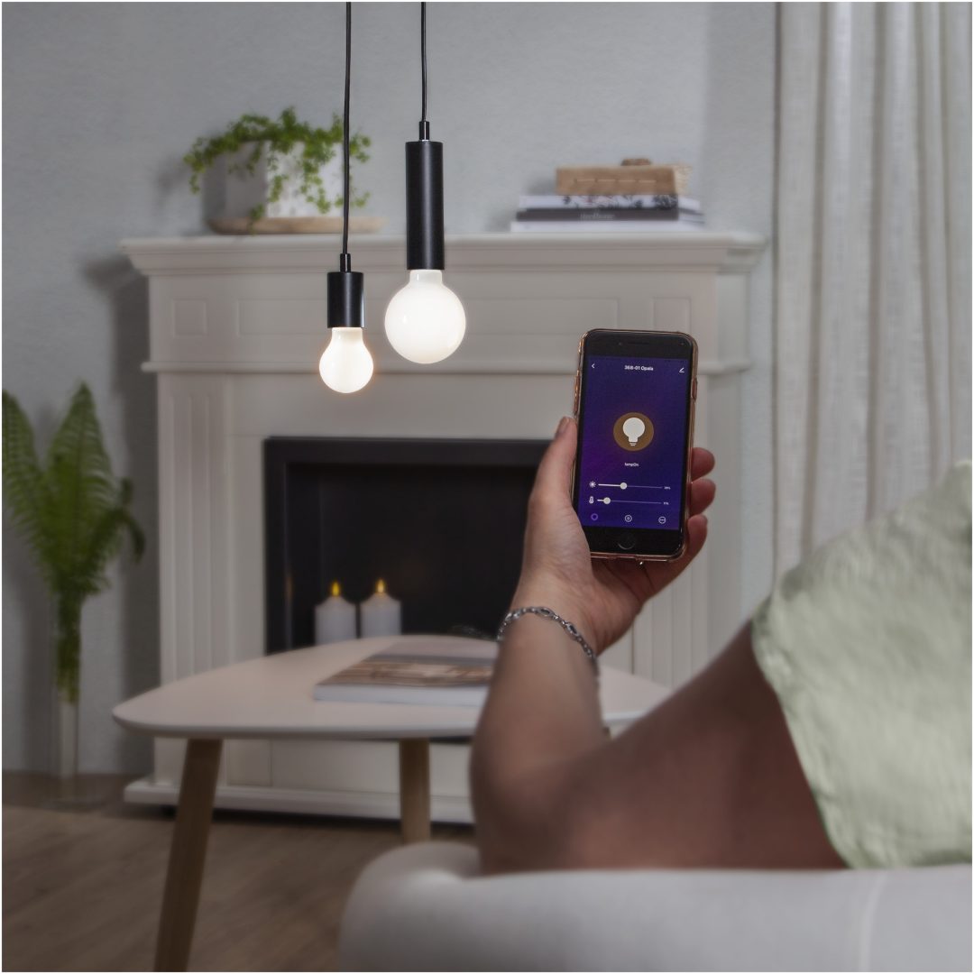LED-pære E27 G95 Smart Bulb Opal Star Trading – billede 6