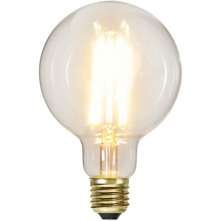 LED-pære E27 G95 Soft Glow 3-trins hukommelse STAR TRADING – billede 3
