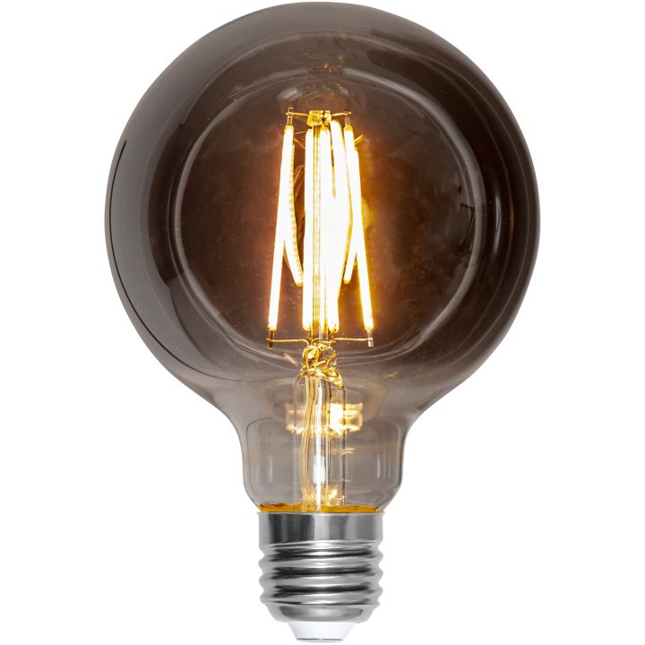 LED-pære E27 G95 Soft Glow Smoke 3-trins hukommelse STAR TRADING – billede 5