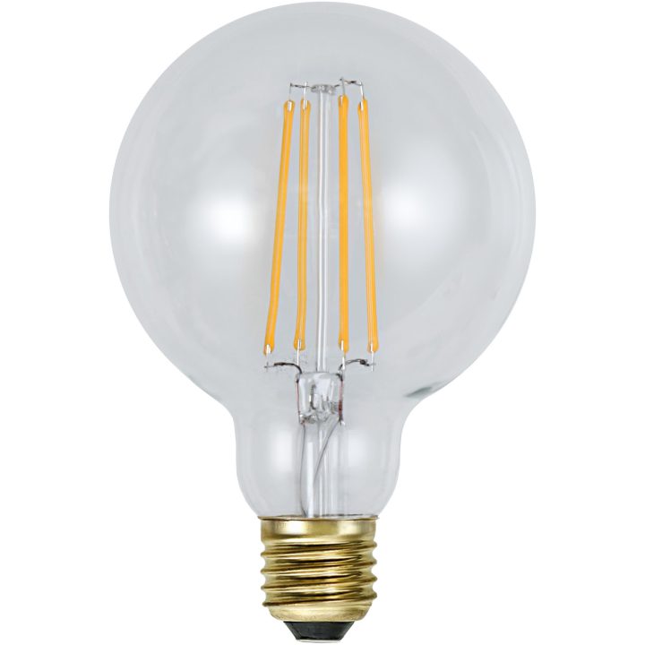 LED-pære E27 G95 Soft Glow Star Trading – billede 4