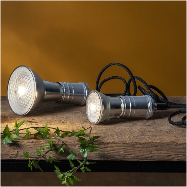 LED-pære E27 PAR30 Spotlight Glas STAR TRADING – billede 3