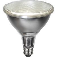 LED-pære E27 PAR38 Spotlight Udendørs Sølv Star Trading