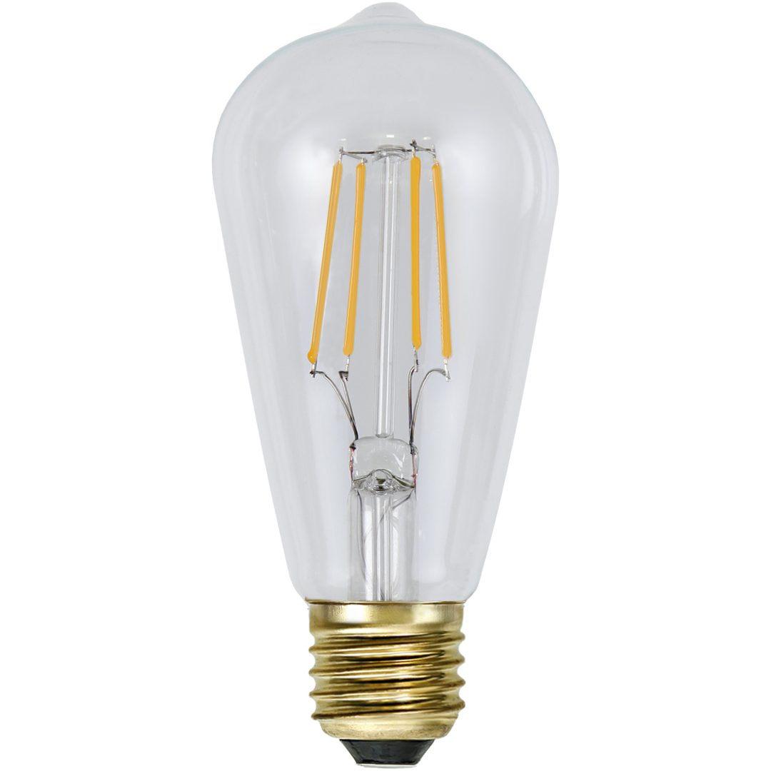 LED-pære E27 ST58 Soft Glow Star Trading – billede 5