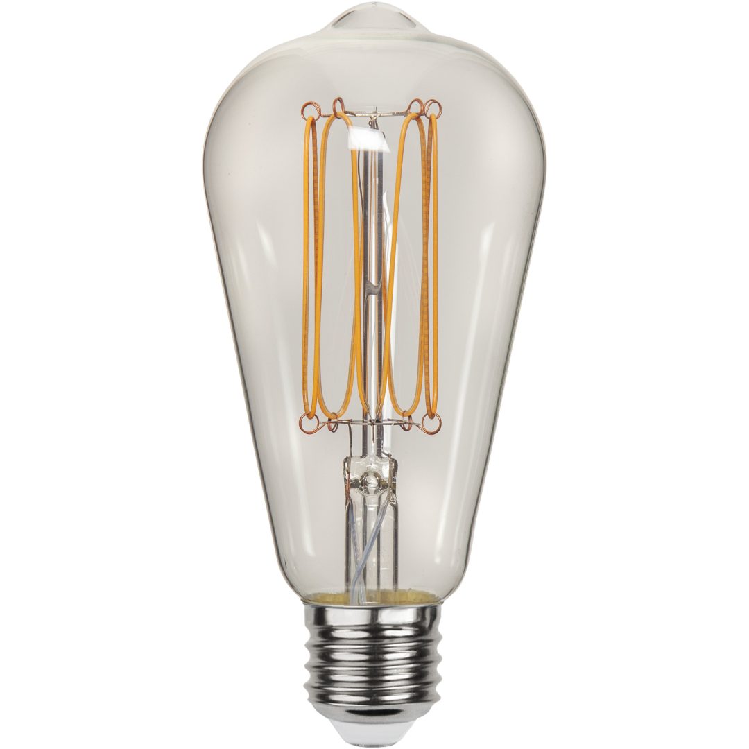 LED-pære E27 ST64 Decoled Grace Klar Star Trading – billede 3