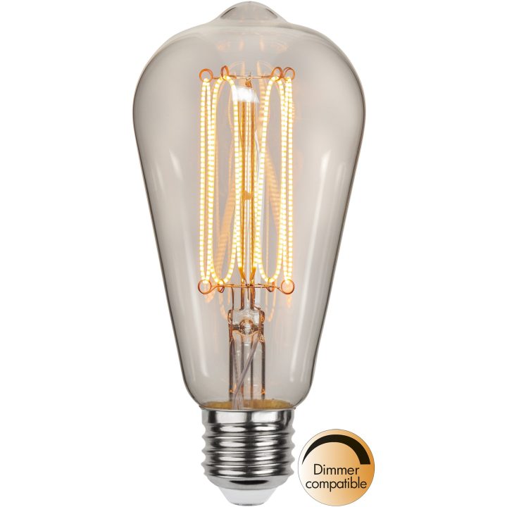 LED-pære E27 ST64 Decoled Grace Klar Star Trading – billede 6