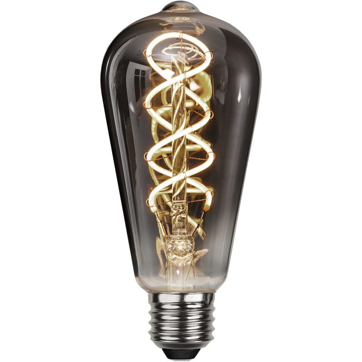 LED-pære E27 ST64 Decoled Spiral Smoke Star Trading – billede 6