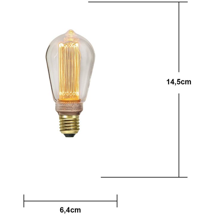 LED-pære E27 ST64 New Generation Classic Star Trading – billede 6