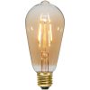 LED-pære E27 ST64 Plain Amber Star Trading – miniature 1