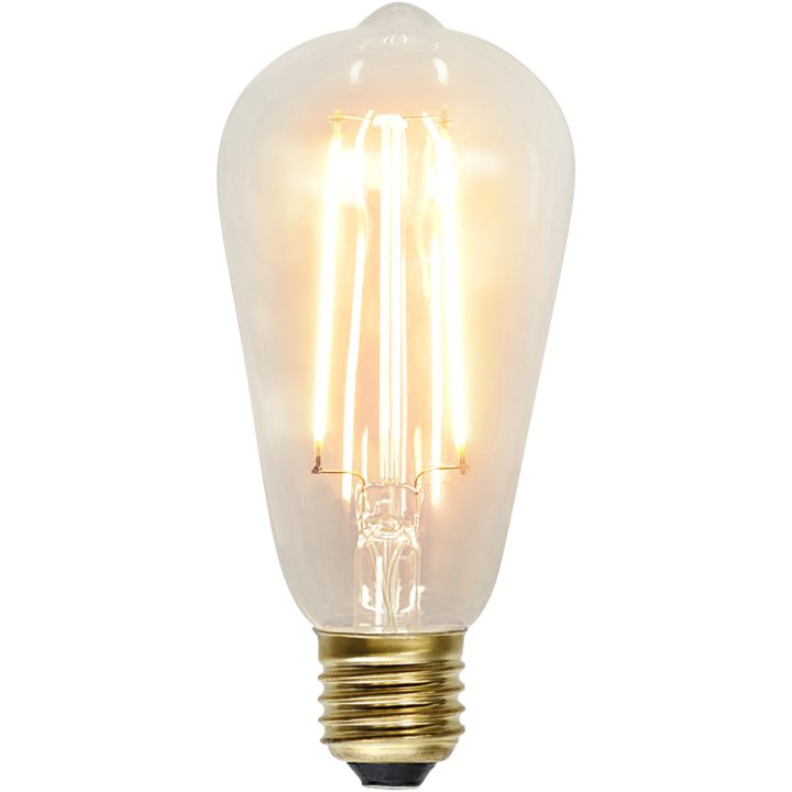 LED-pære E27 ST64 Soft Glow Transparent Star Trading – billede 3