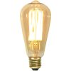 LED-pære E27 ST64 Vintage Gold Amber Star Trading – miniature 9
