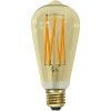 LED-pære E27 ST64 Vintage Gold Amber Star Trading – miniature 8