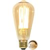 LED-pære E27 ST64 Vintage Gold Amber Star Trading – miniature 1