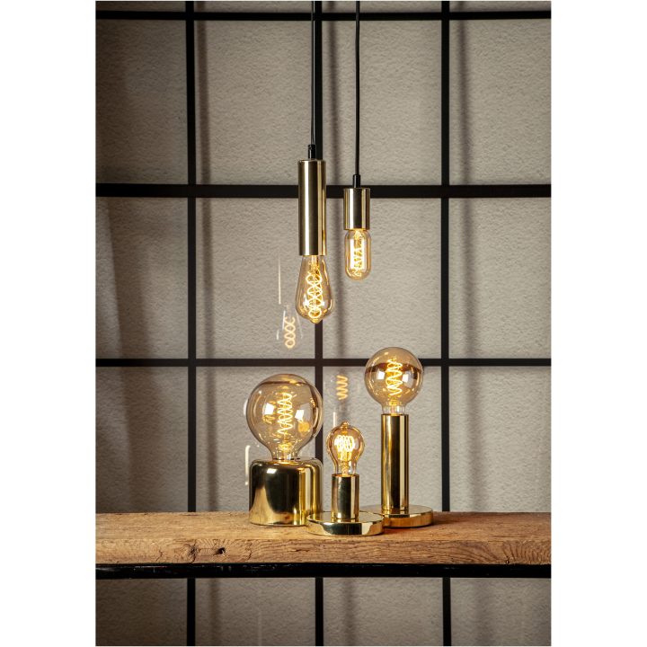 LED-pære E27 TA60 Decoled Spiral Amber Star Trading – billede 8