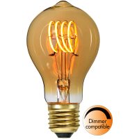 LED-pære E27 TA60 Decoled Spiral Amber Star Trading