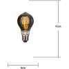 LED-pære E27 TA60 Decoled Spiral Smoke Star Trading – miniature 4