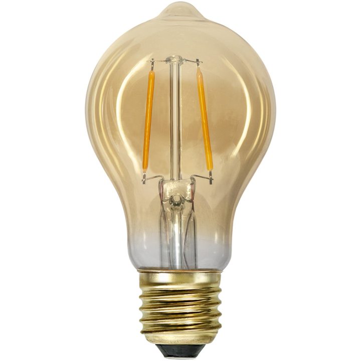 LED-pære E27 TA60 Plain Amber Star Trading – billede 4