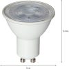 LED-pære GU10 2-pak Spotlight Basic Hvid Star Trading – miniature 5