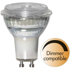 LED-pære GU10 MR16 Spotlight Glas Star Trading