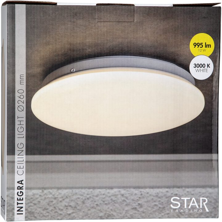 LED-Plafond Integra Ceiling Hvid Star Trading – billede 2