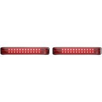 LED-Saddeltasker ProBEAM Bagz Røgfarvede Krom CUSTOM DYNAMICS