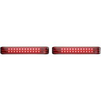 LED-Saddeltasker ProBEAM Bagz Røgfarvede Krom CUSTOM DYNAMICS