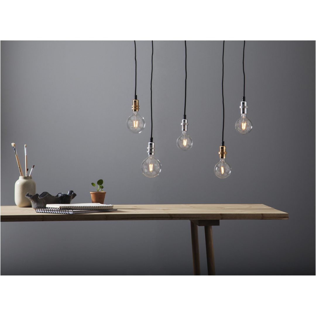 Ledningssæt E14 Fade Zink Star Trading – billede 4