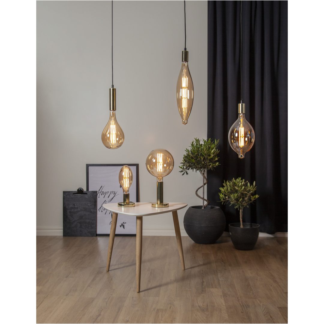 Ledningssæt E27 Blank Messing Star Trading – billede 20