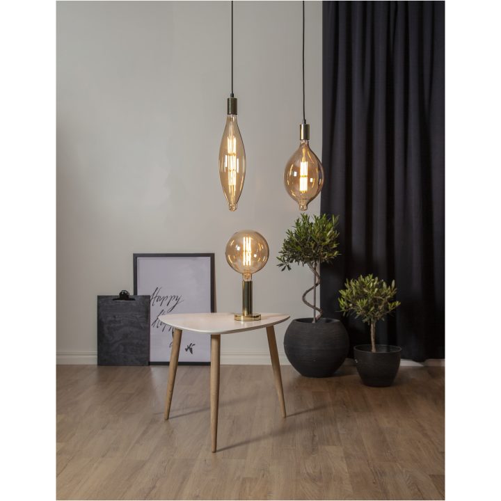 Ledningssæt E27 Blank Messing Star Trading – billede 14