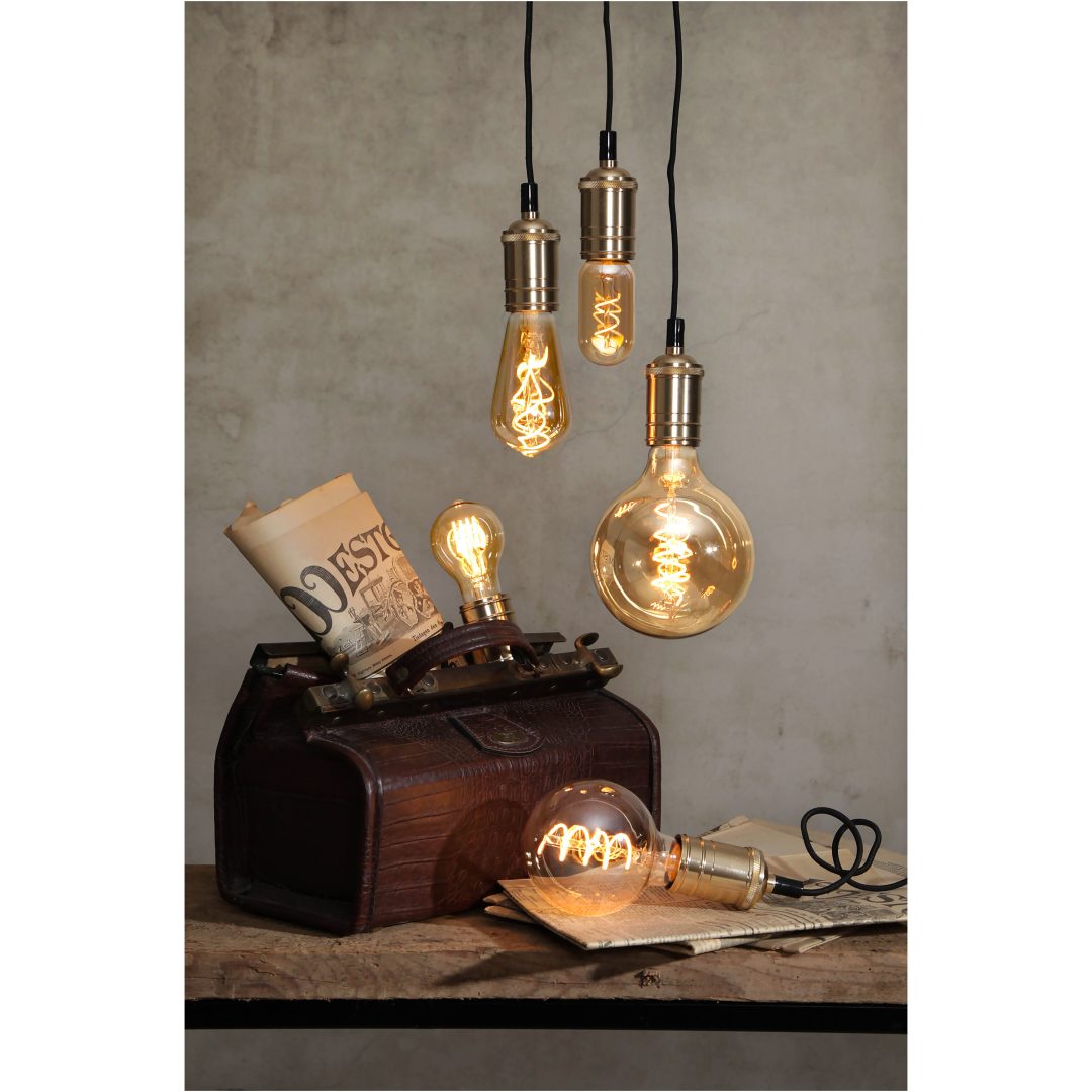 Ledningssæt E27 Classical Messing Star Trading – billede 6