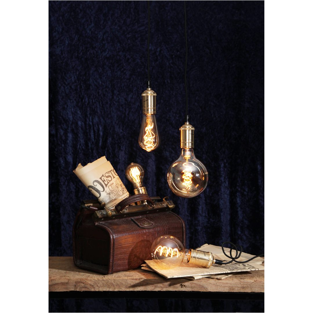 Ledningssæt E27 Classical Messing Star Trading – billede 5