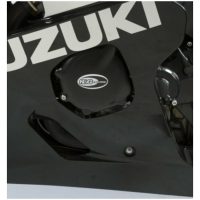 Left Crankcase Protection Cover Black Suzuki GSX-R750 R&G Racing