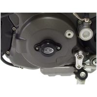 Left Engine Case Slider Black Ducati R&G Racing