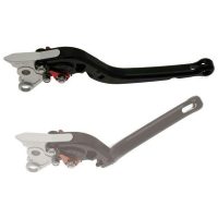 Left Foldable Lever Anodized Aluminium Black BIHR