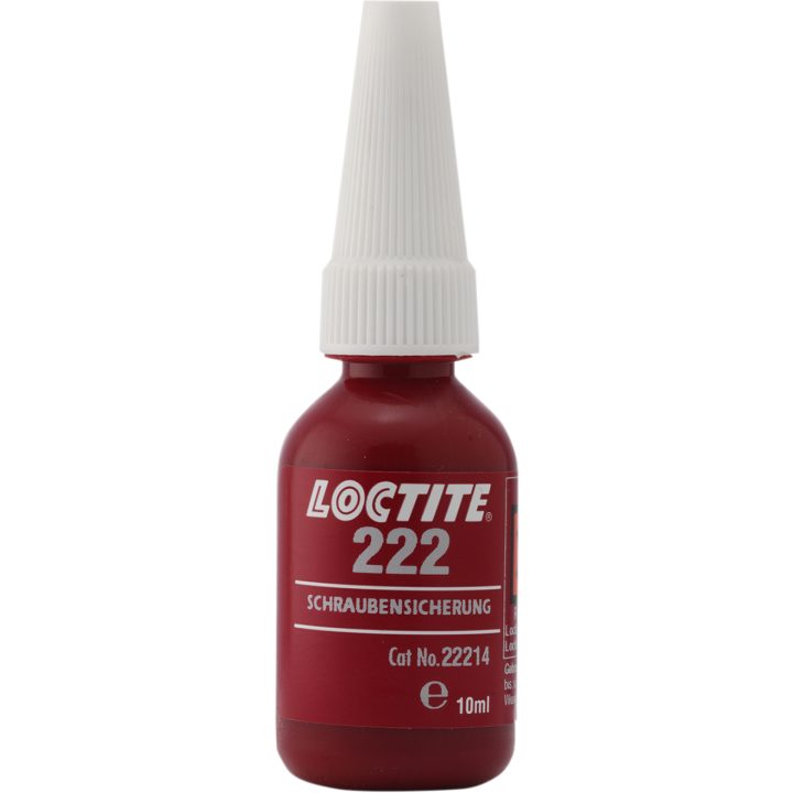 Lim Rød Loctite 222 LOCTITE 10 ML – billede 3