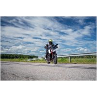 Lindstrands textiljacka Backafall Grå/svart 50