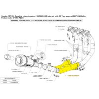 Link Pipe Silver AKRAPOVIC